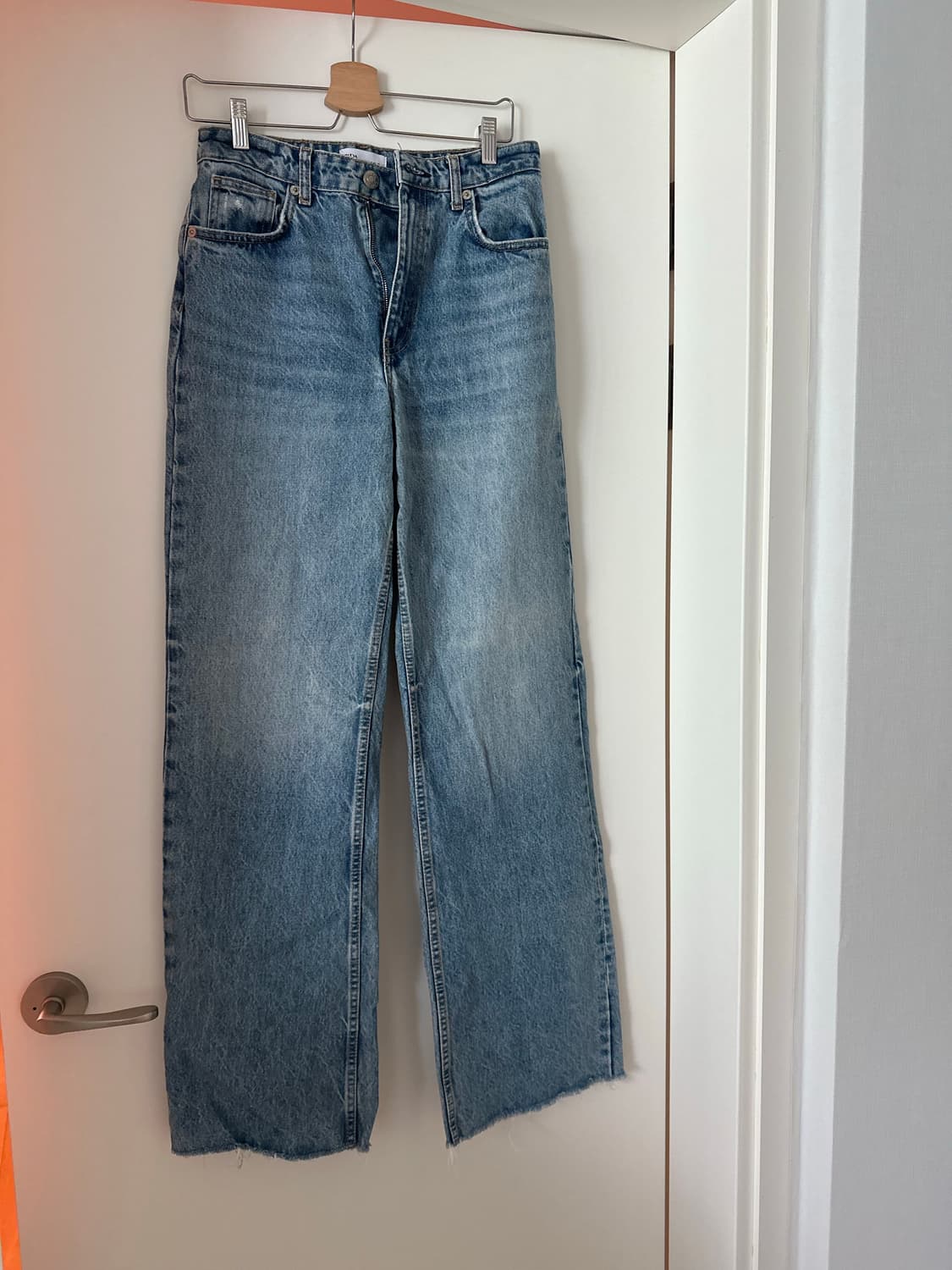 ZARA full length 스트레이트 데님 팬츠 38 상품이미지1