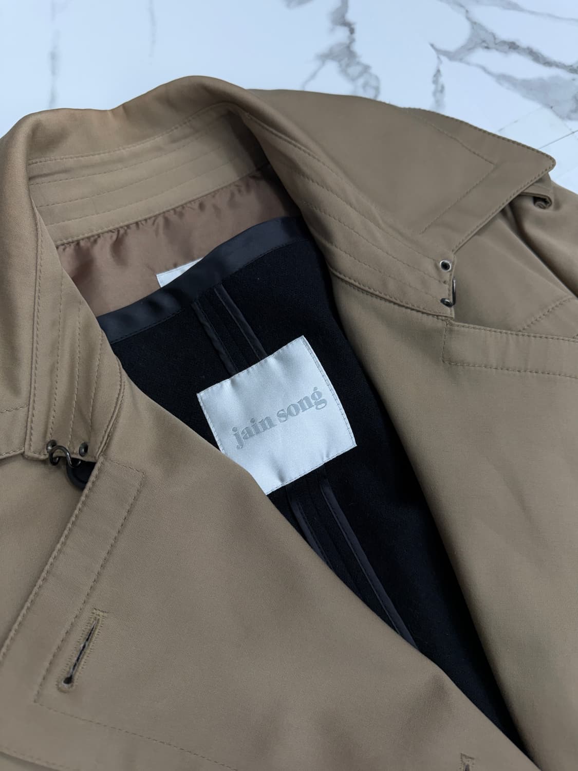 제인송 베이지 트렌치코트 상품이미지3