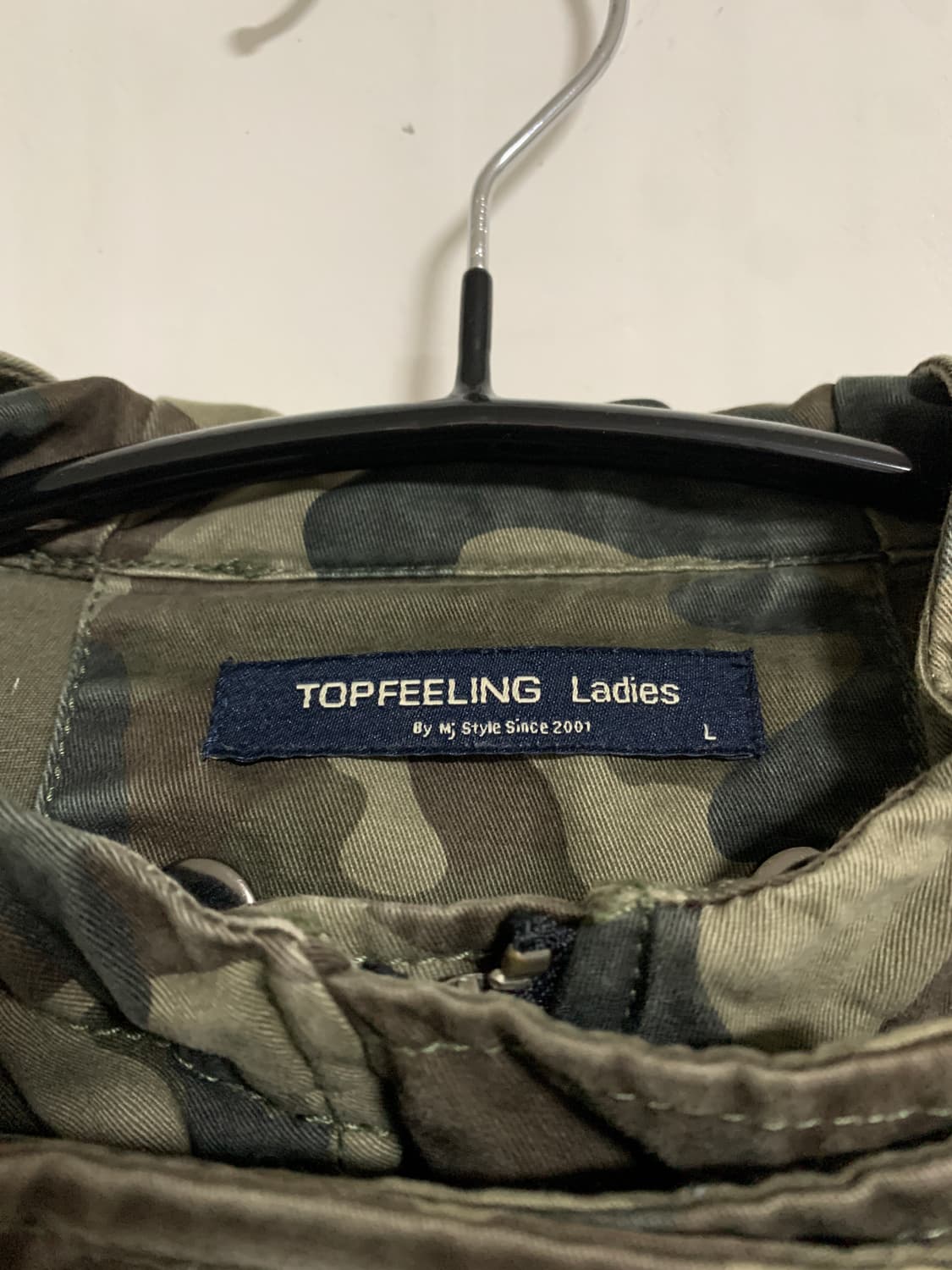 TOPFEELING Ladies 카모 야상 상품이미지5