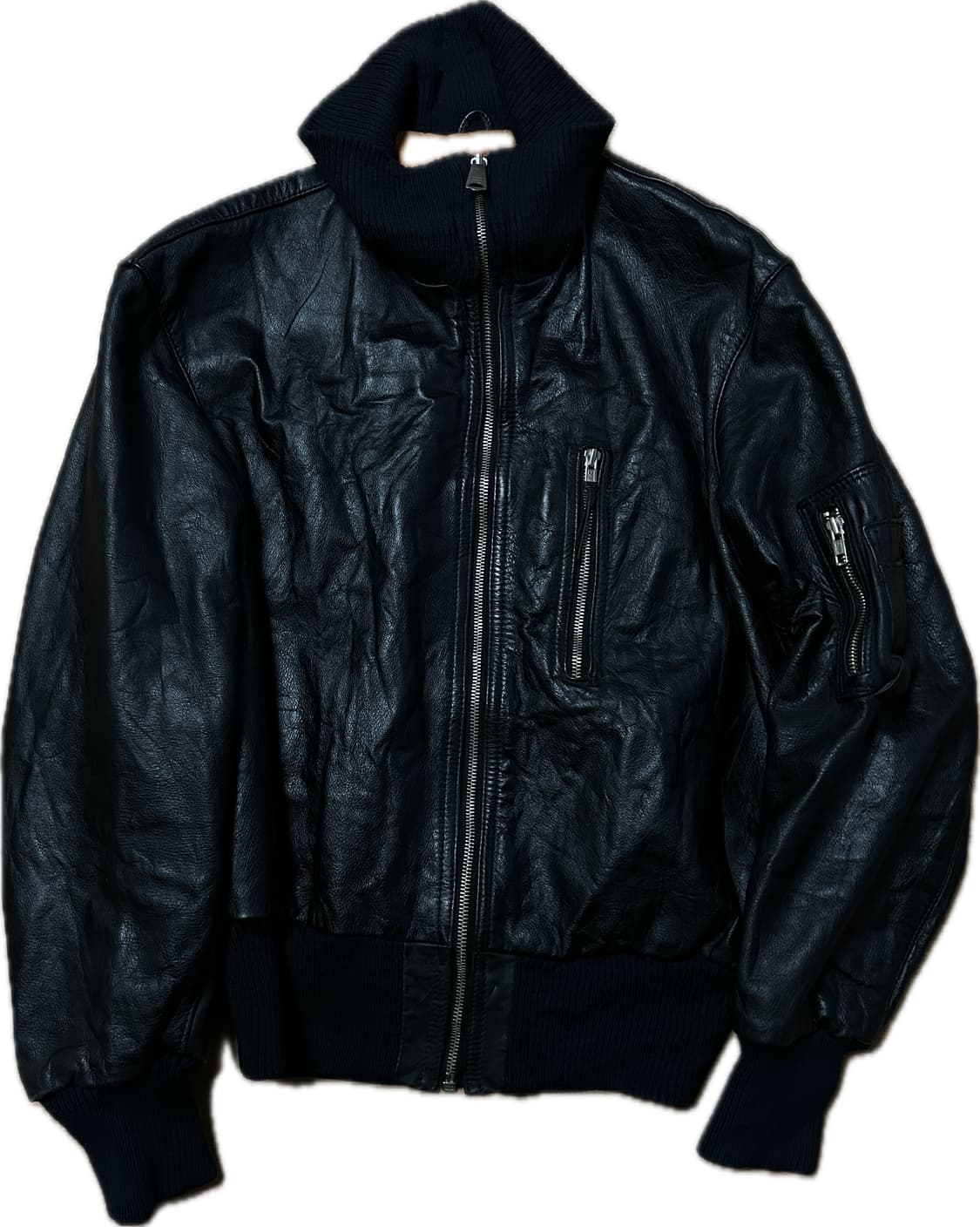 독일군 레더 항공 자켓 상품이미지1