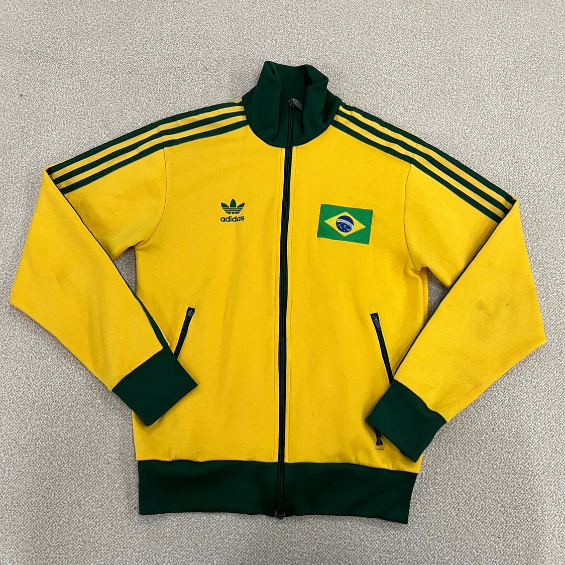 XS 아디다스 올드스쿨 브라질 져지 집업 0220M 상품이미지1