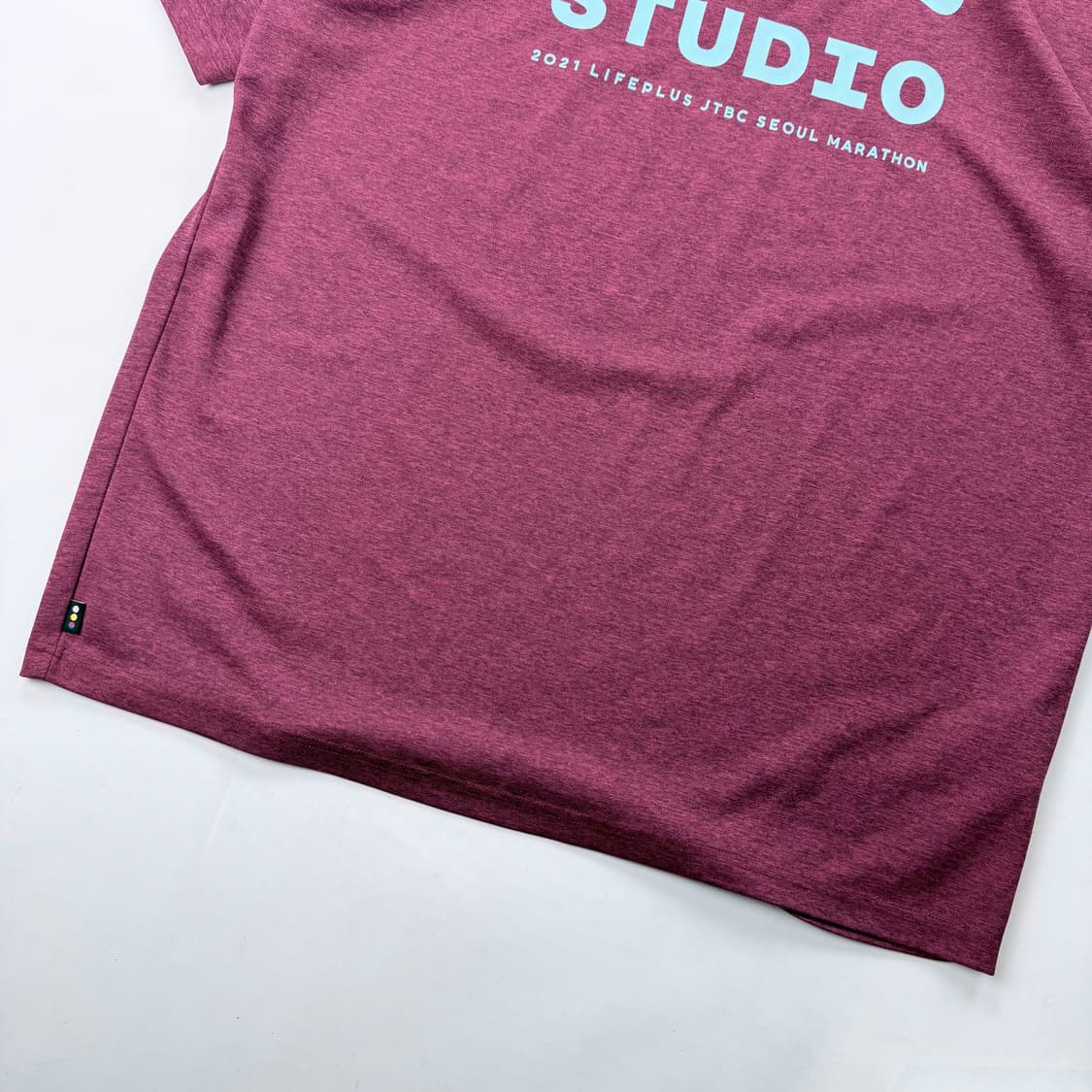아이앱스튜디오 jtbc 마라톤 러닝 티셔츠 상품이미지8