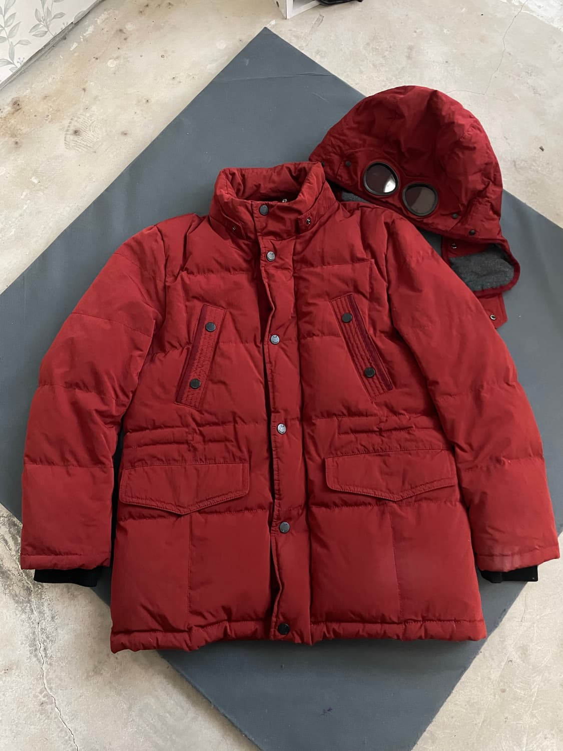 씨피컴퍼니 고글 패딩 105 상품이미지2