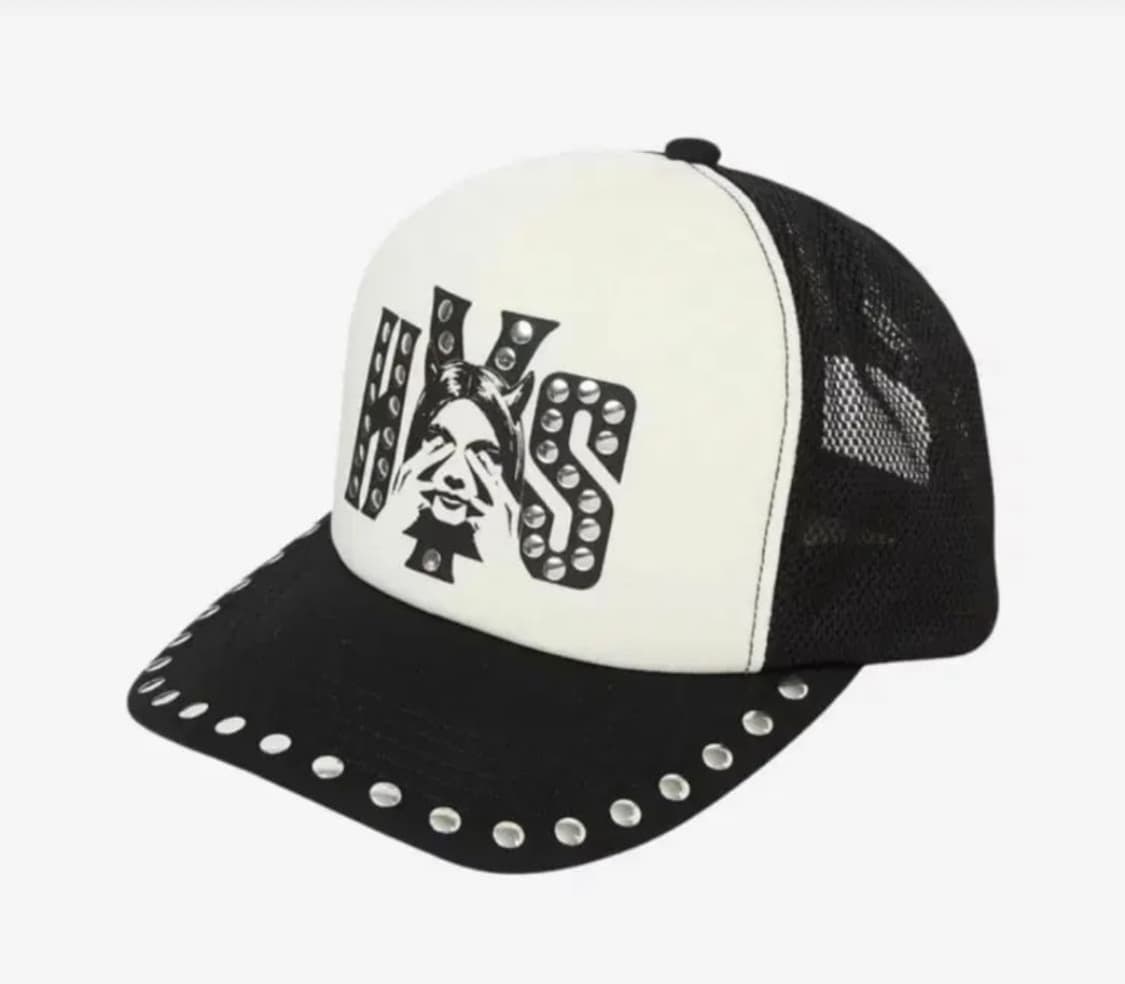 Hysteric Glamour 씨 노 이블 스터드 메쉬 캡 상품이미지1