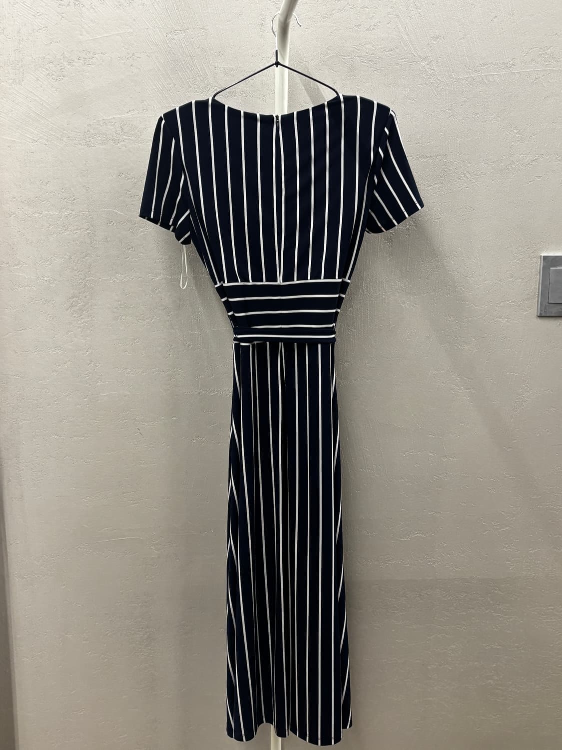 랄프로렌 네이비 스트라이프 반팔 롱 원피스 상품이미지9