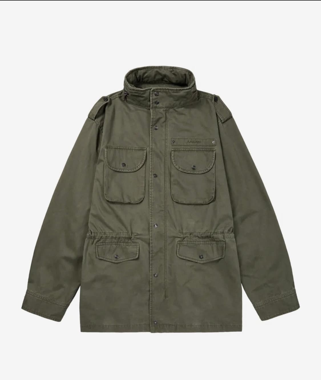 아캄 필드자켓 야상 Washed Field Jacket (Khaki)  상품이미지1