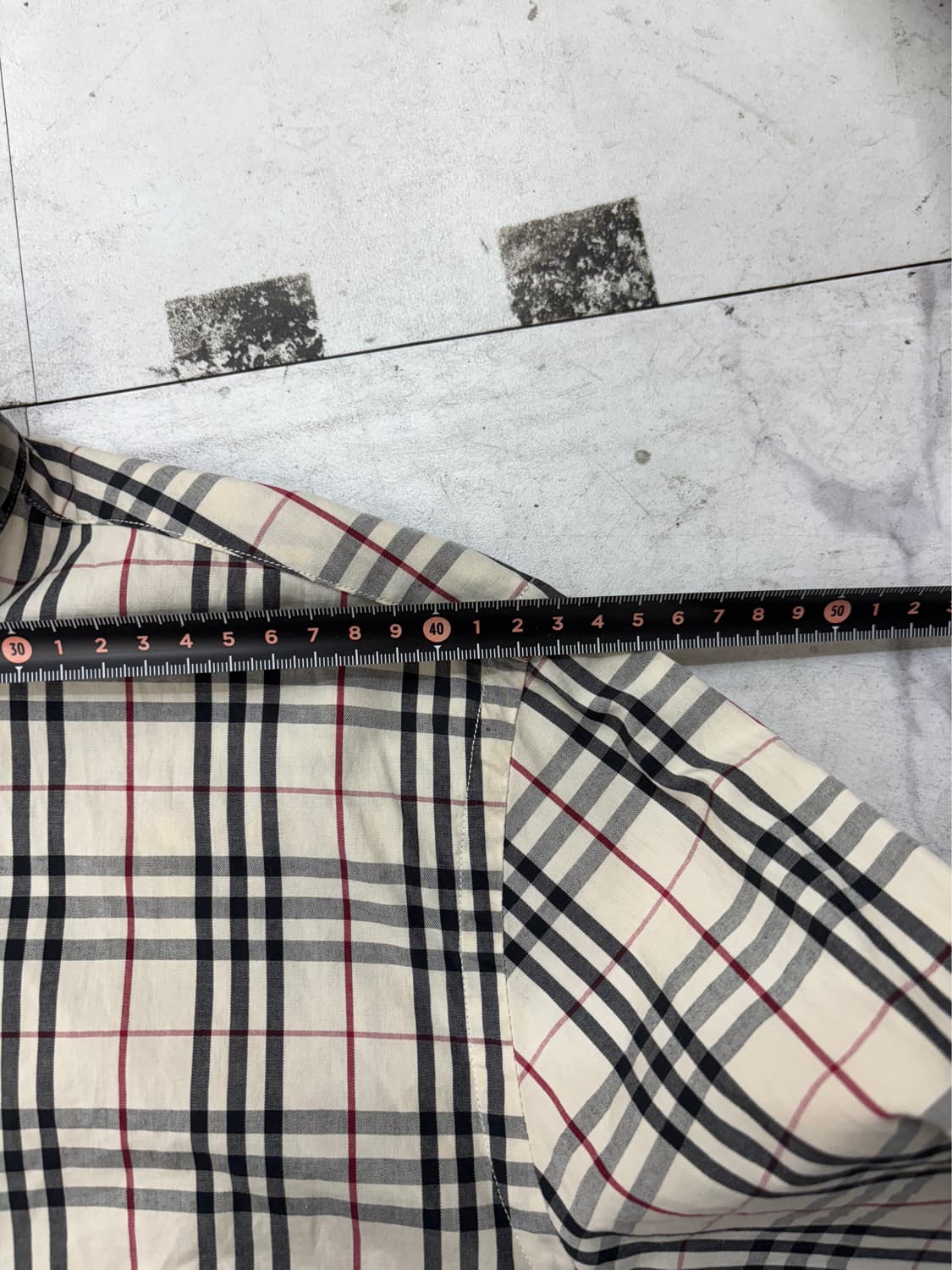 버버리 런던 클래식 체크 코튼 셔츠 상품이미지6