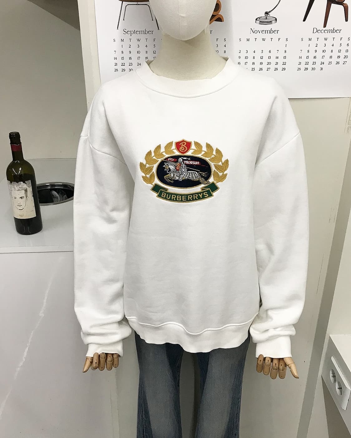 버버리 월계수 빅로고 맨투맨 상품이미지6