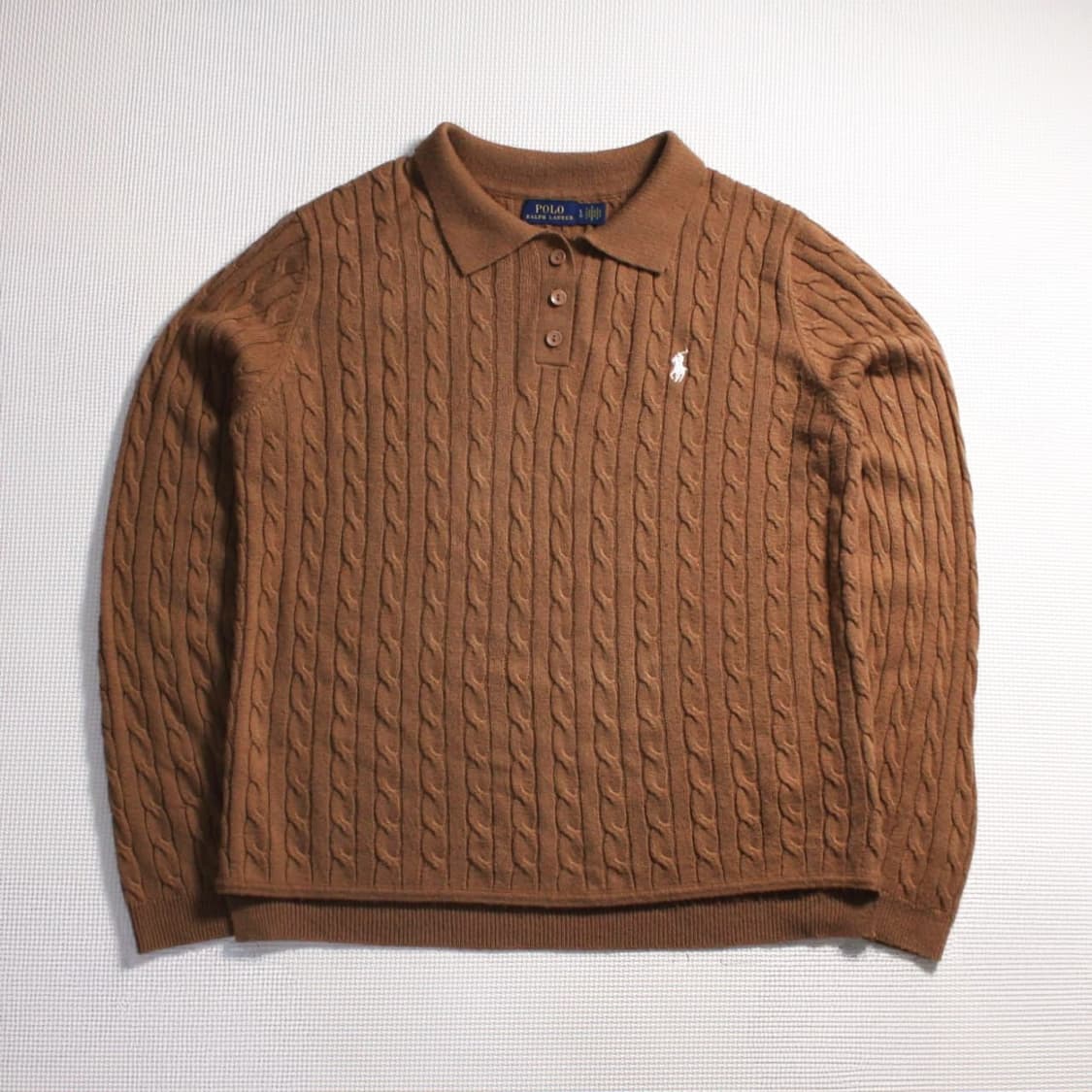 Polo 폴로 랄프로렌 베이지 케이블 니트  상품이미지1