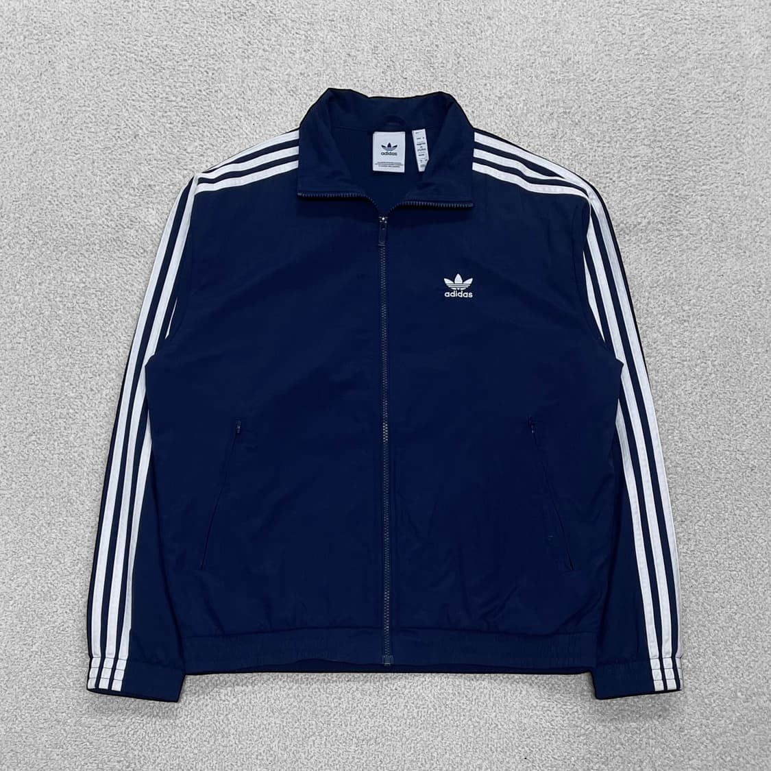 아디다스 파이어버드 우븐 바람막이 자켓 네이비 상품이미지1