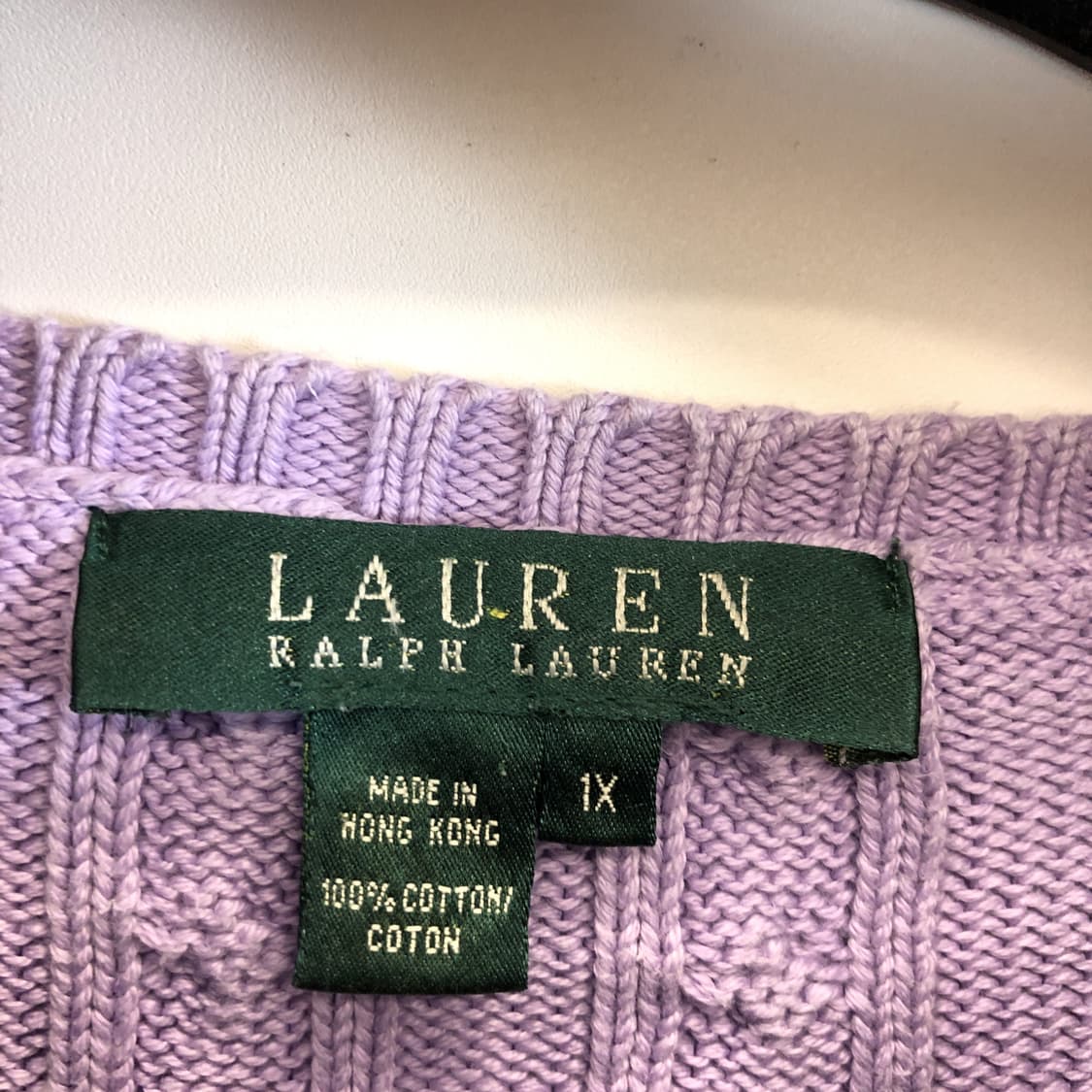 폴로 로렌 케이블니트 1X 66 상품이미지5