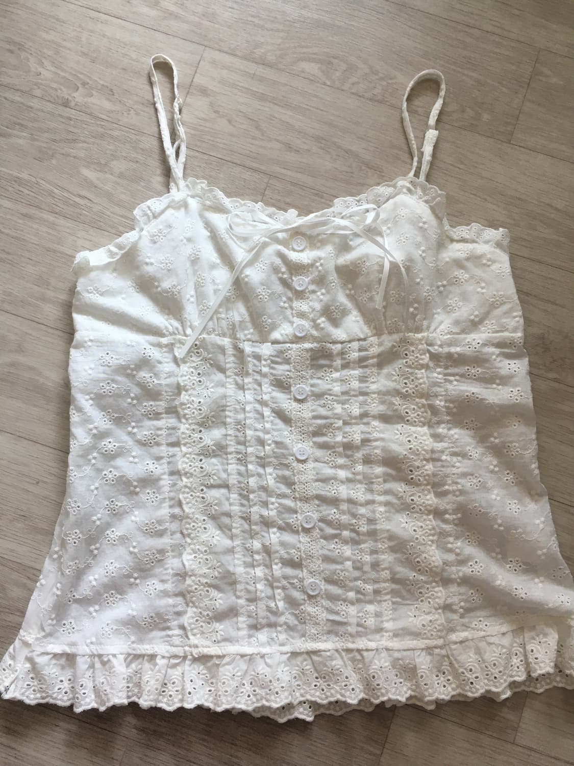 아오이유우 핀터깔 레이스 슬리브리스 상품이미지1