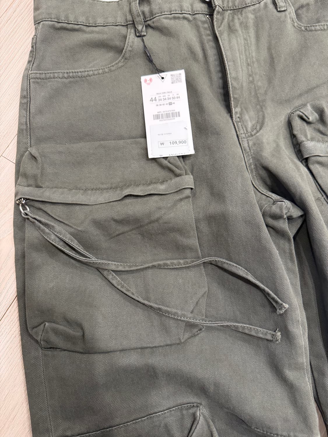 자라 포켓 카고 릴렉스드 유틸리티 카고 상품이미지2