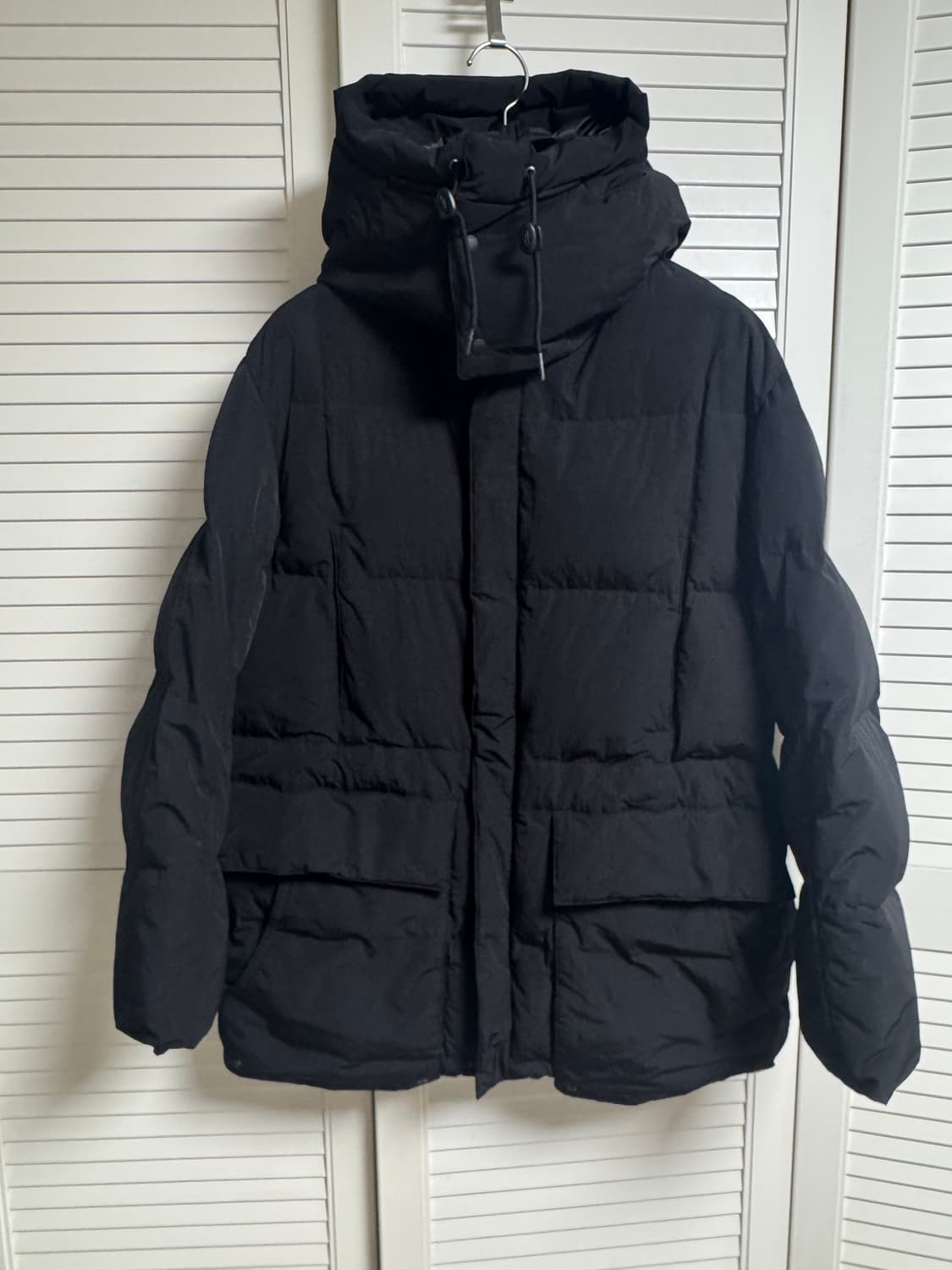 23FW 삼성물산 비이커 카라코람느낌 패딩 블랙 100~105 상품이미지1