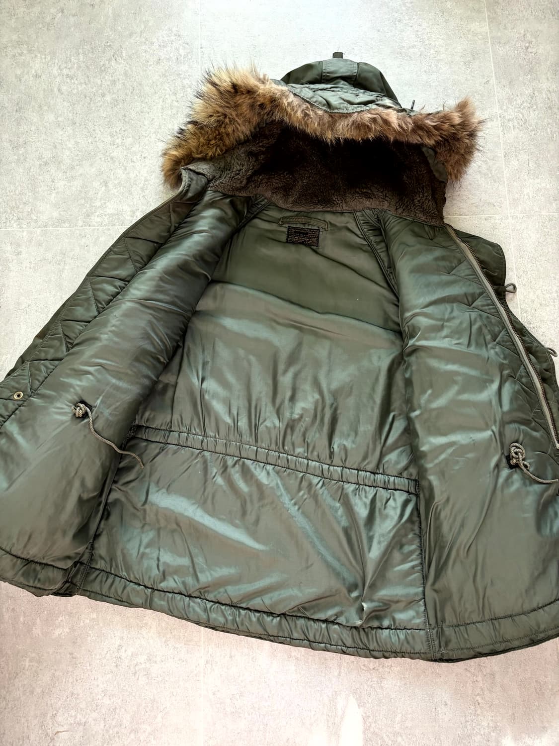 Early 60's 미 공군 N-3B 스노클 파카 M Skyline 상품이미지8