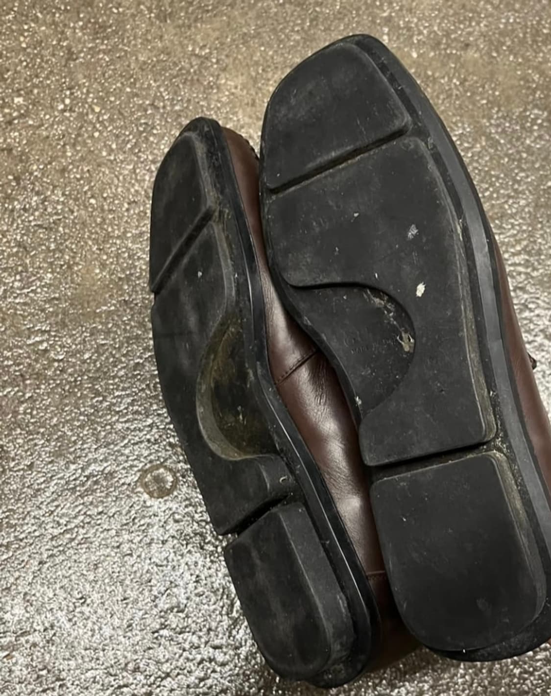 구찌 올드가죽 로퍼 브라운 260-265 상품이미지5