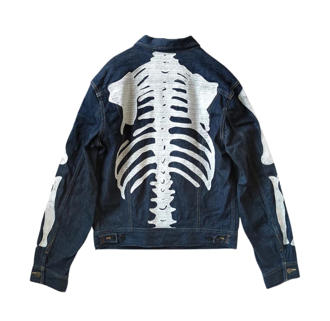 캐피탈 데님 본 자켓 인디고 상품이미지2