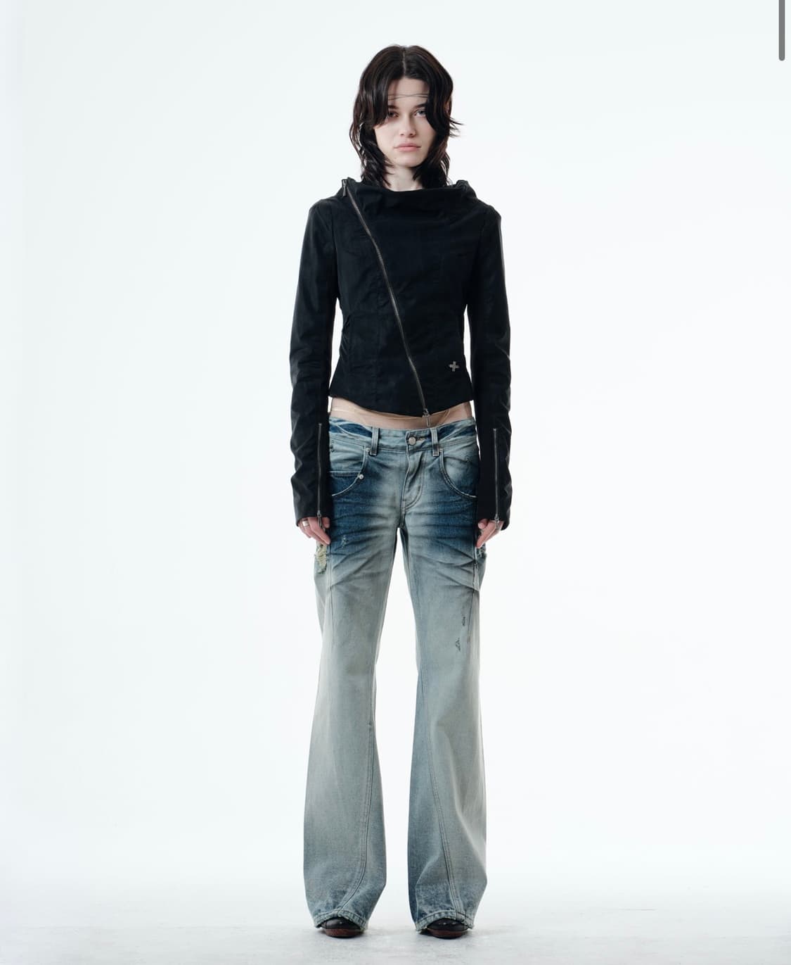 KAEL DRAPED JACKET (BLACK •2) 상품이미지2