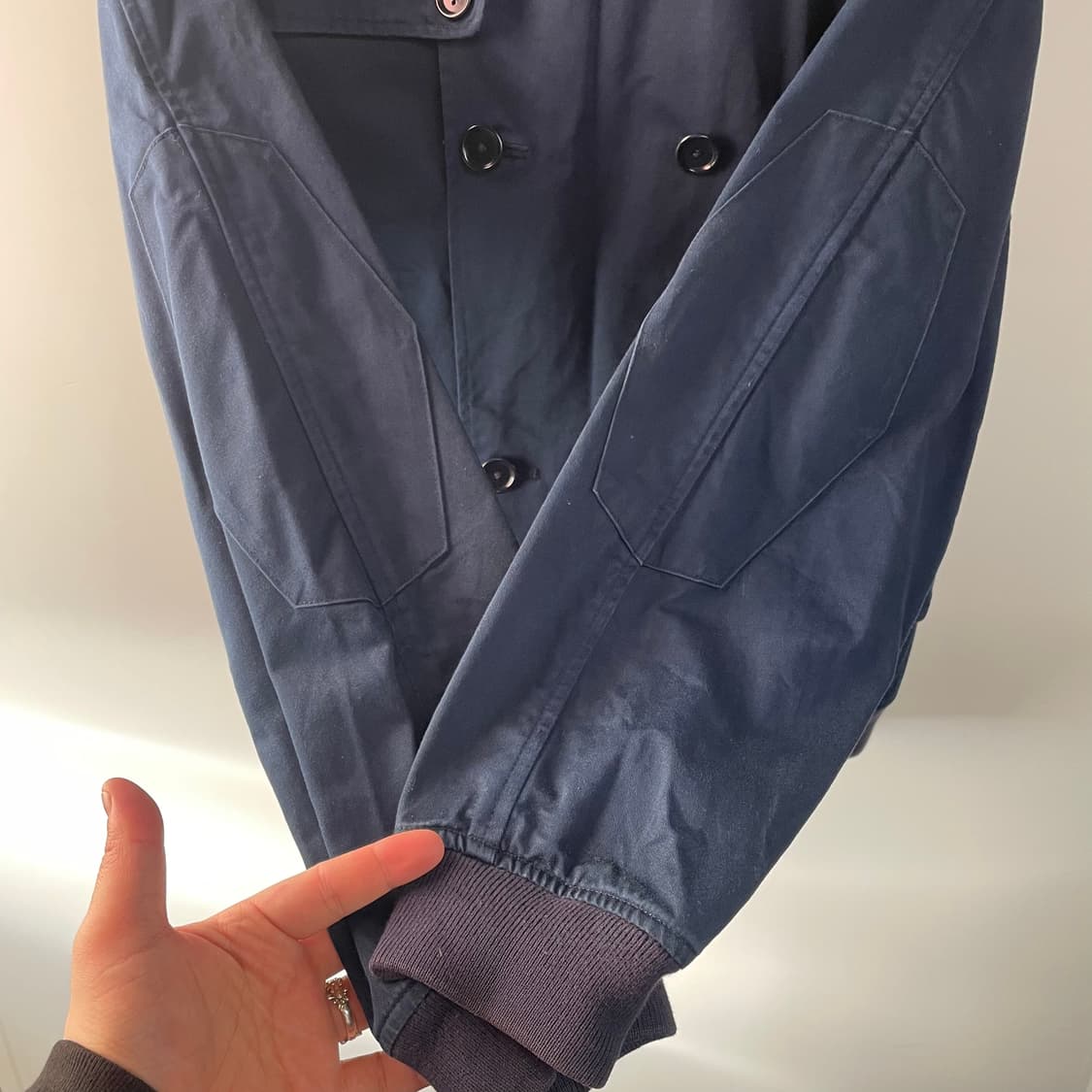 90s 폴로 랄프로렌 더블 브레스티드 네이벌 자켓 상품이미지6