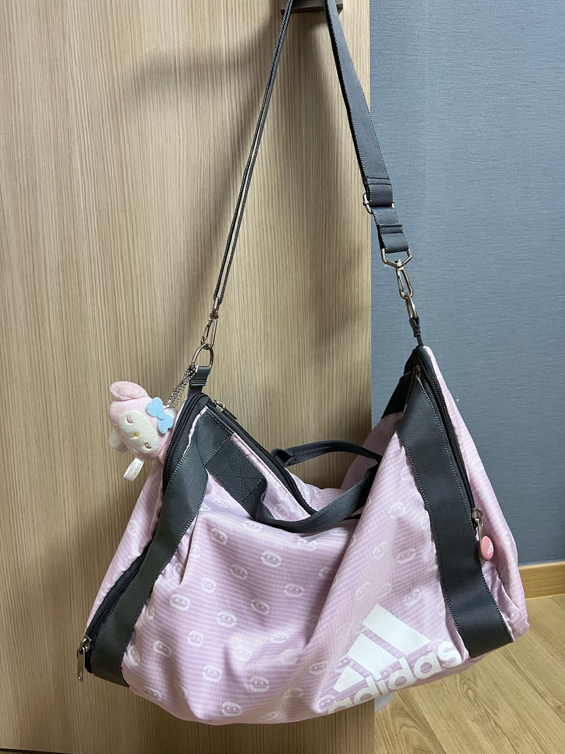 아디다스 보부상백 빈티지 가방 상품이미지5
