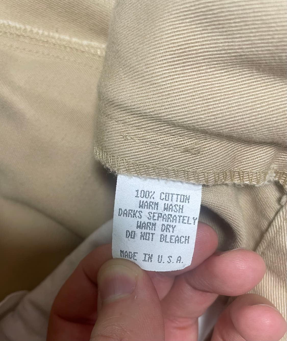 [32] 빈티지 90s 슈프림 카고 치노 팬츠 상품이미지4