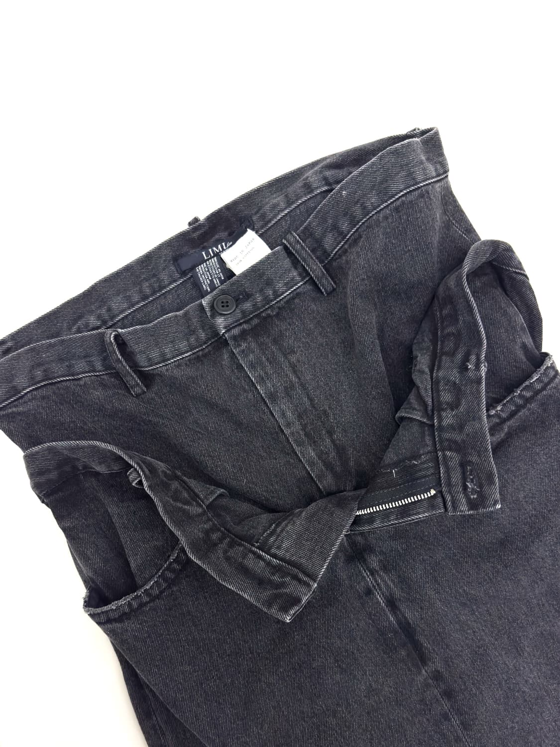 LIMI feu Layered Waist Denim Skirt/ M 상품이미지5