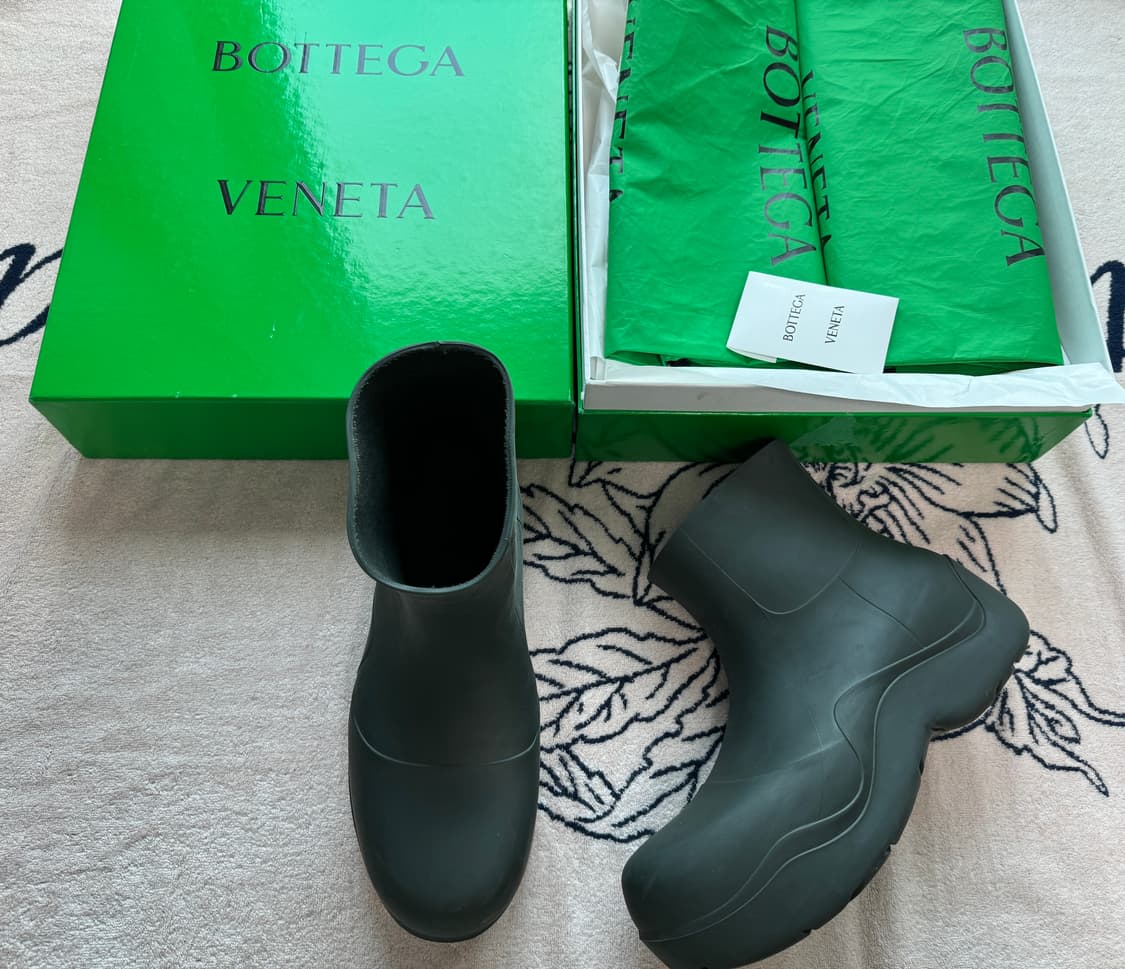 보테가 베네타 퍼들 앵클 부츠 캠핑 Bottega 상품이미지1