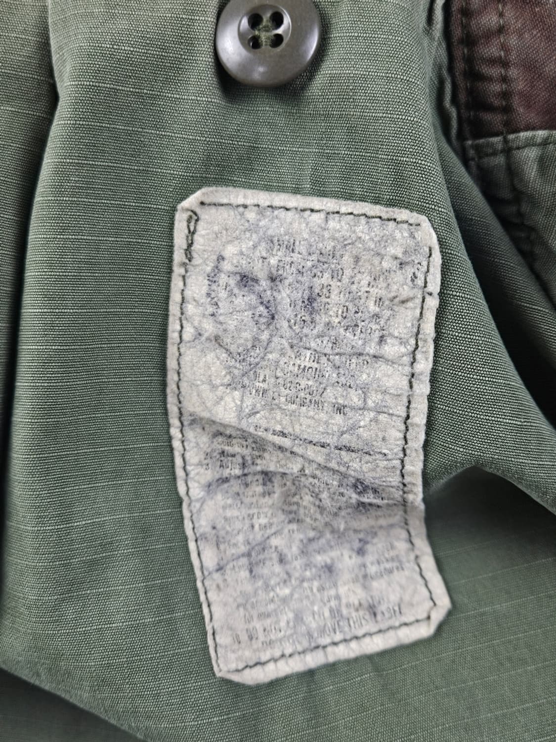 US ARMY 밀리터리 카모 필드 자켓 ( M추정 ) / 11148 상품이미지8