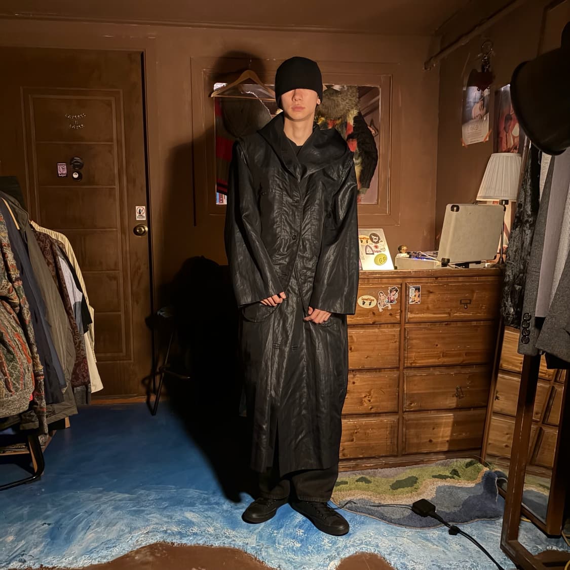 80S ISSEY MIYAKE REVERSIBLE LAYERED COAT 상품이미지3