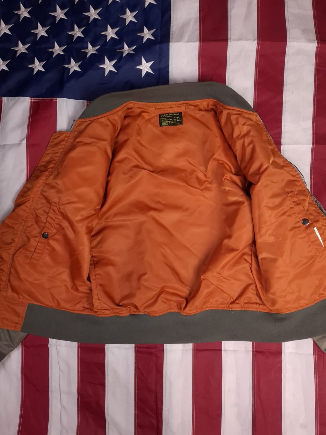 밀리터리 미공군 TYPE 패치 항공자켓 상품이미지9