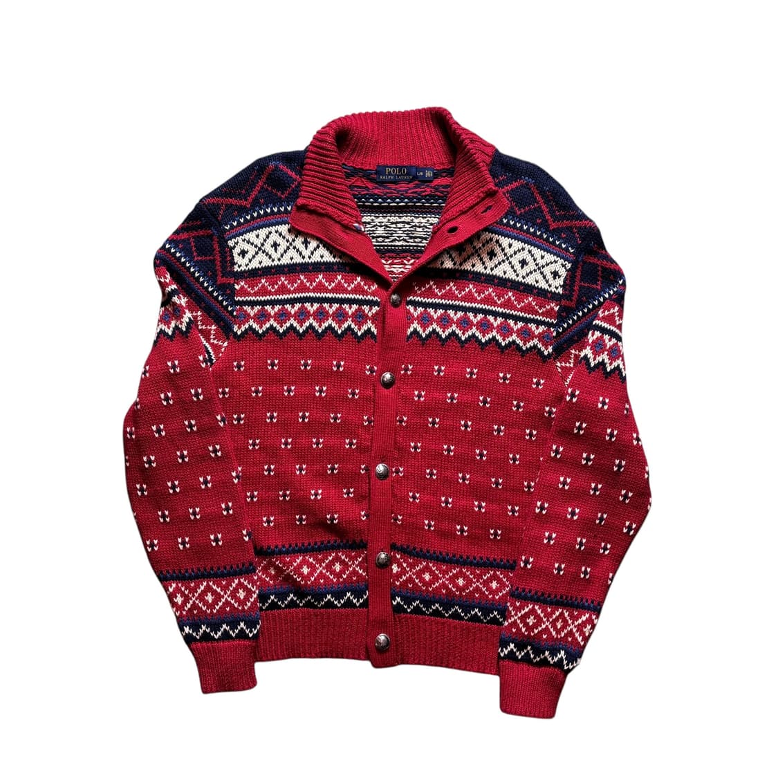 폴로 니트 가디건 상품이미지1