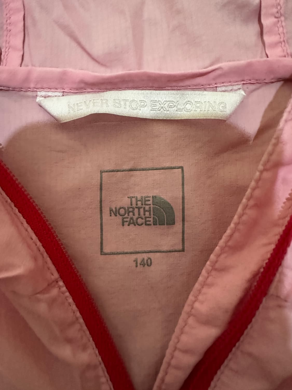 노스페이스 키즈 경량 바람막이 140 상품이미지2