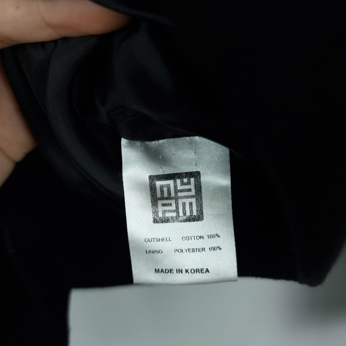 [네스티킥] 네스티팜 카모 패치 스타디움 바시티 자켓 블랙 M15803 상품이미지8