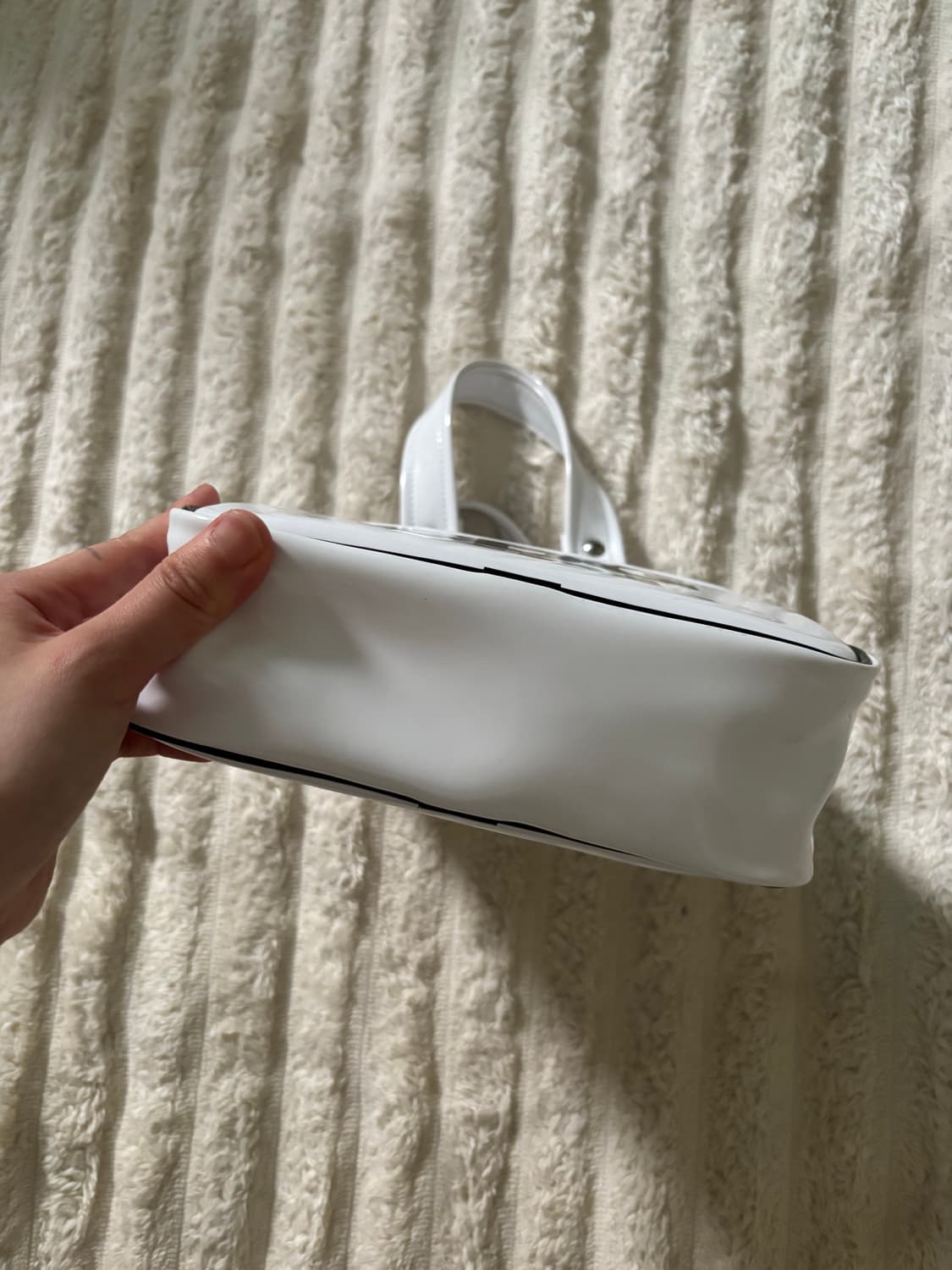 꼼데가르송 걸 CDG Girl 화이트 미니 토트백 상품이미지7