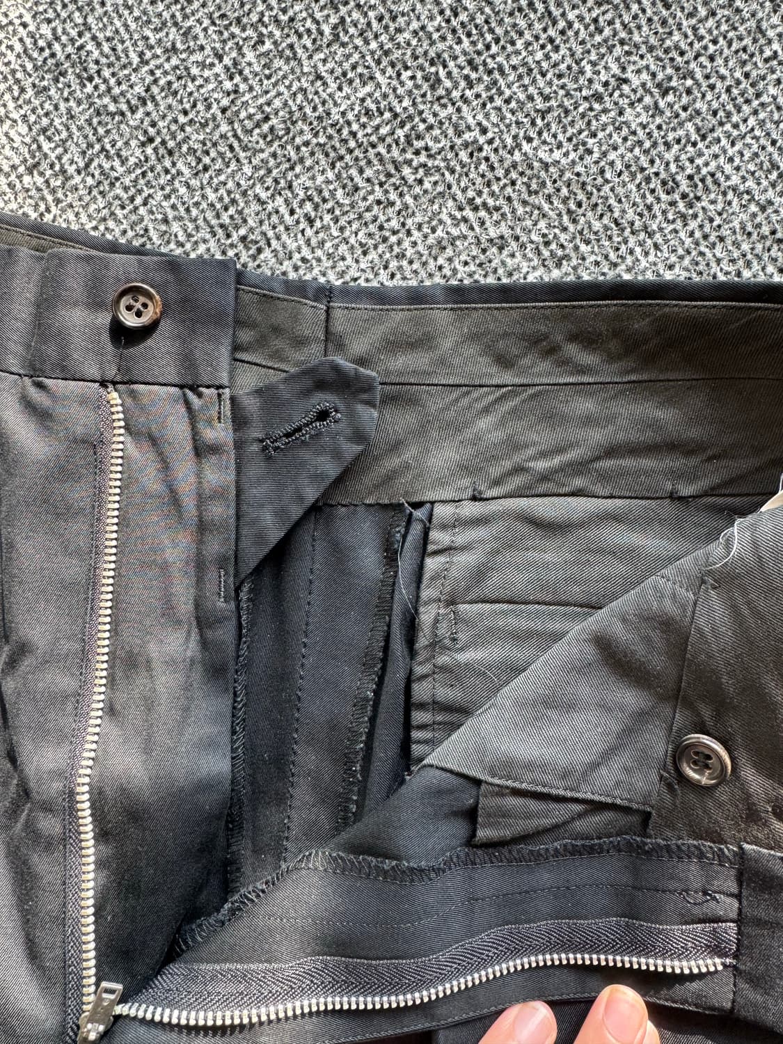 꼼데가르송 옴므 플러스 코튼팬츠 상품이미지3