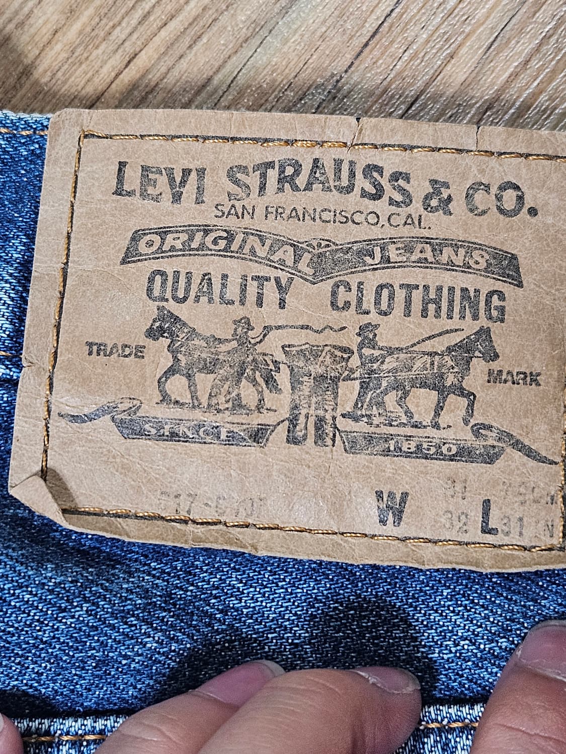 리바이스 517 오렌지탭 중청 30사이즈 상품이미지8