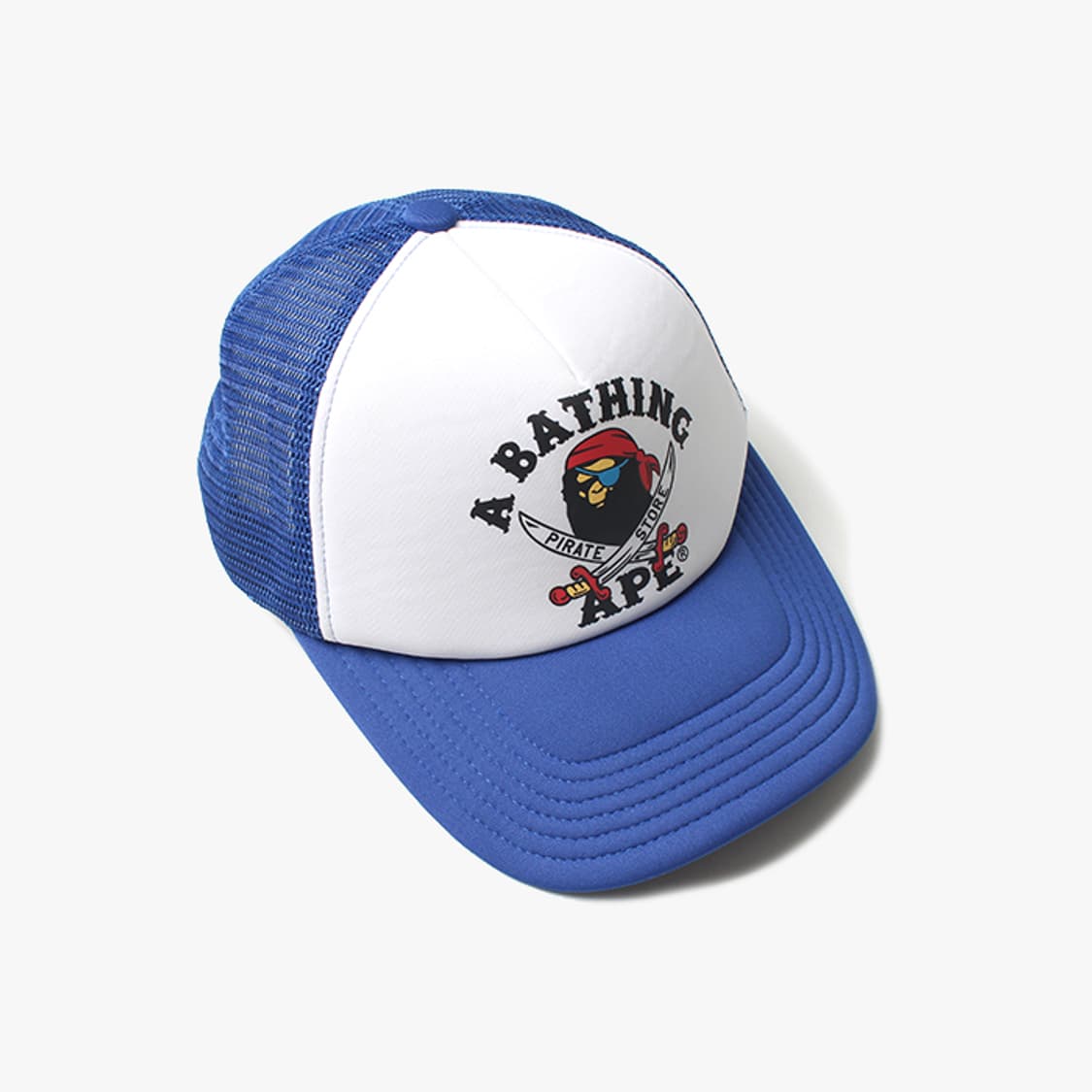  BAPE "Blue Mesh Cap" 상품이미지1