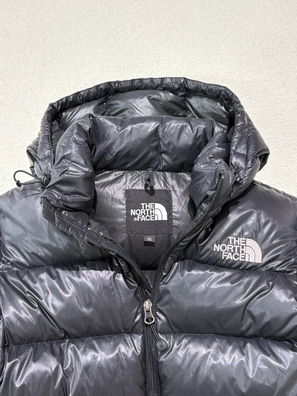 노스페이스 후드 경량  패딩 여성용 90 상품이미지2