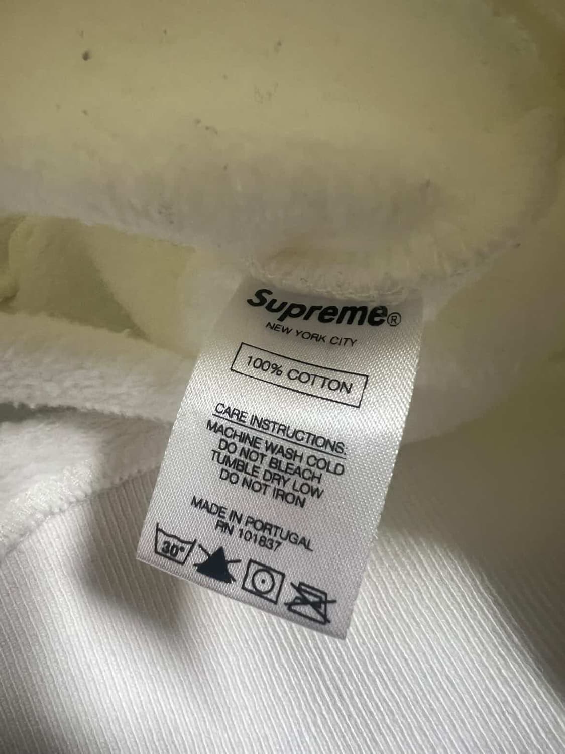 슈프림 꼼데가르송 후드티 상품이미지3