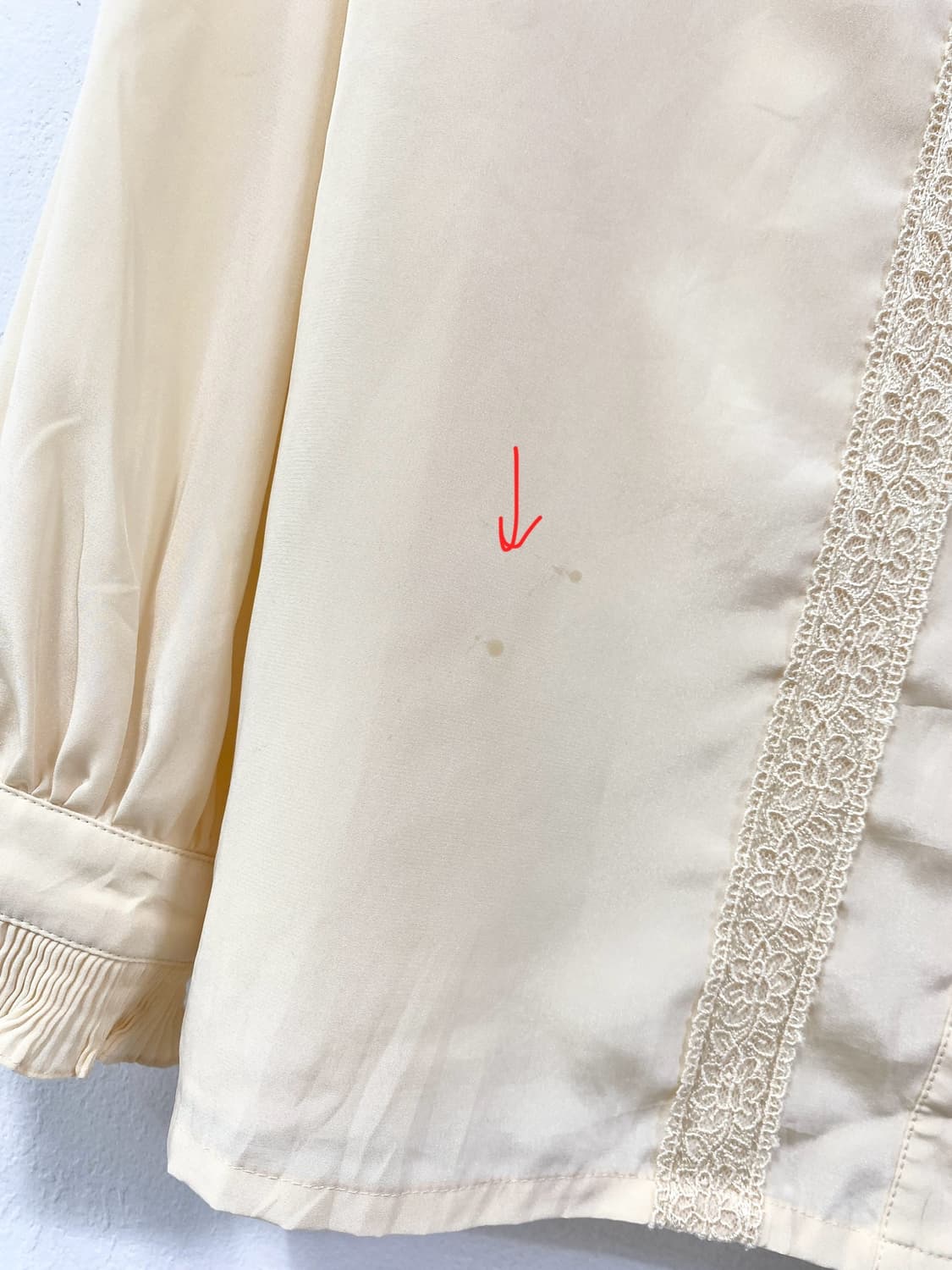 [LELIC] 로걀 공겜여주 레이스 코리락쿠마 블라우스 상품이미지10