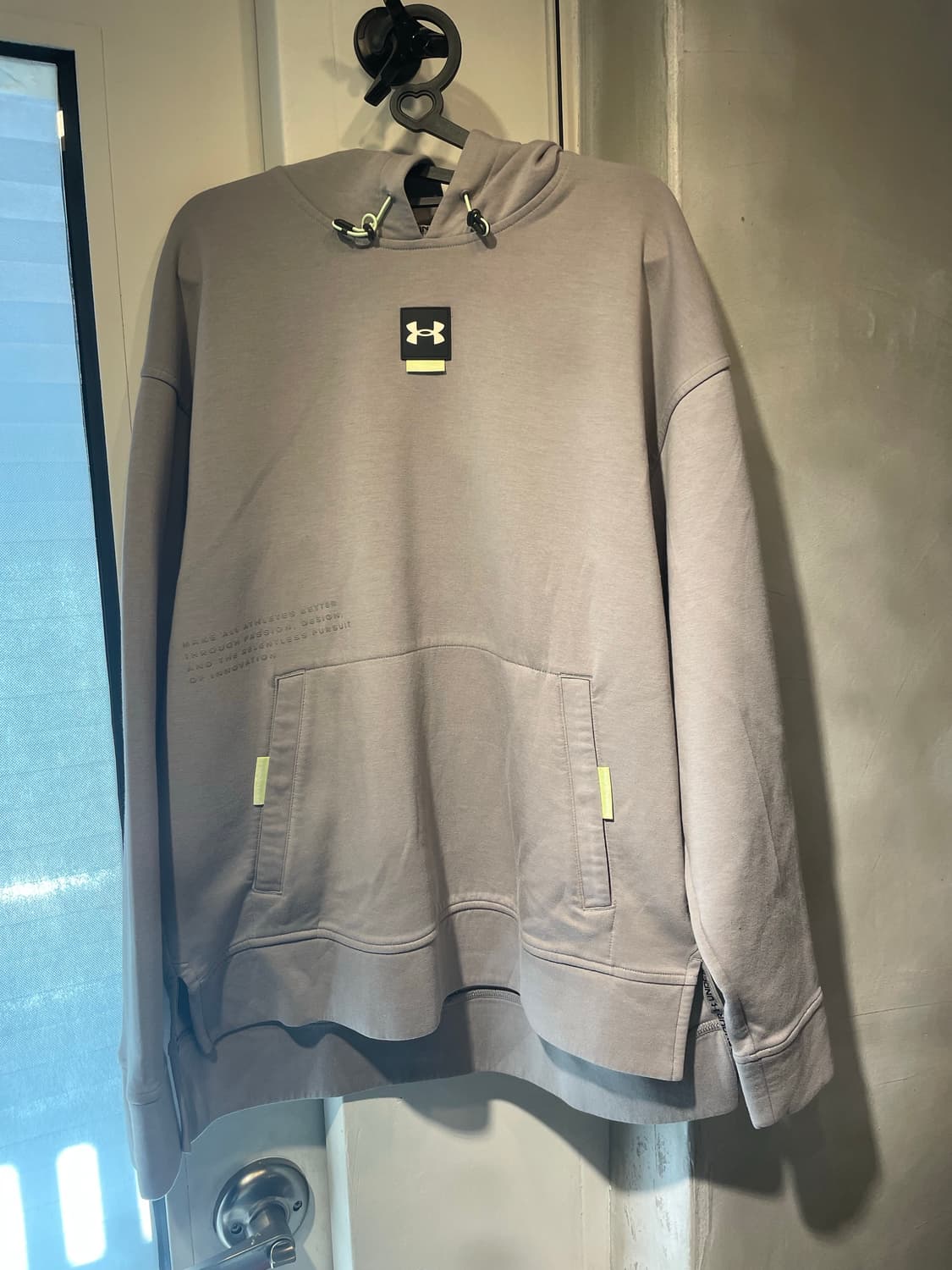 언더아머xl 가슴60 기장70 후드티 상품이미지1