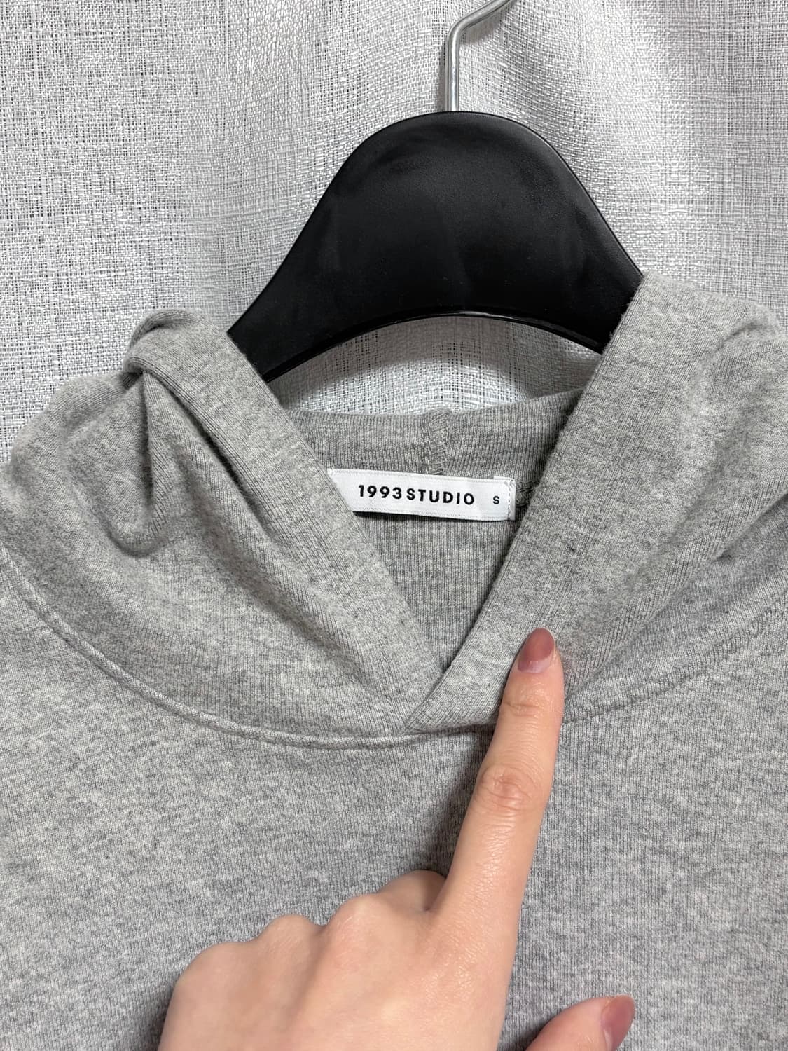 1993스튜디오 W 베이직 슬림후드 +스웨트 팬츠 set 상품이미지4