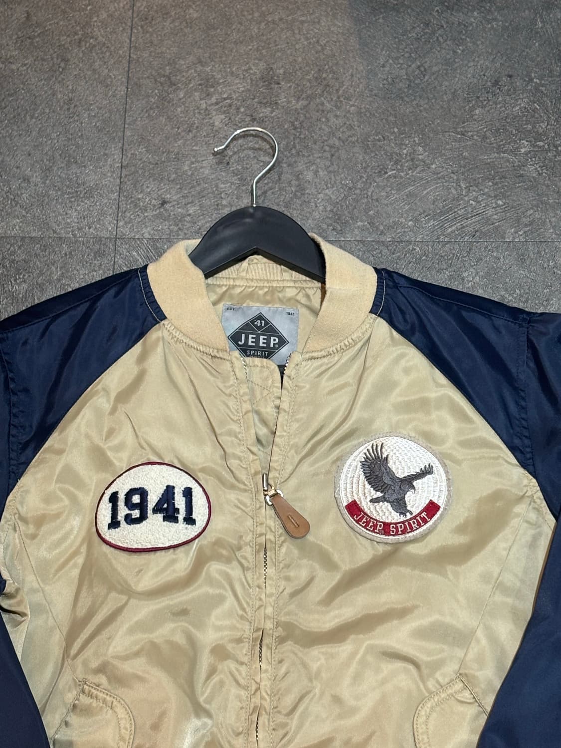 JEEP 지프 블루종 집업 자켓 L사이드즈 상품이미지4