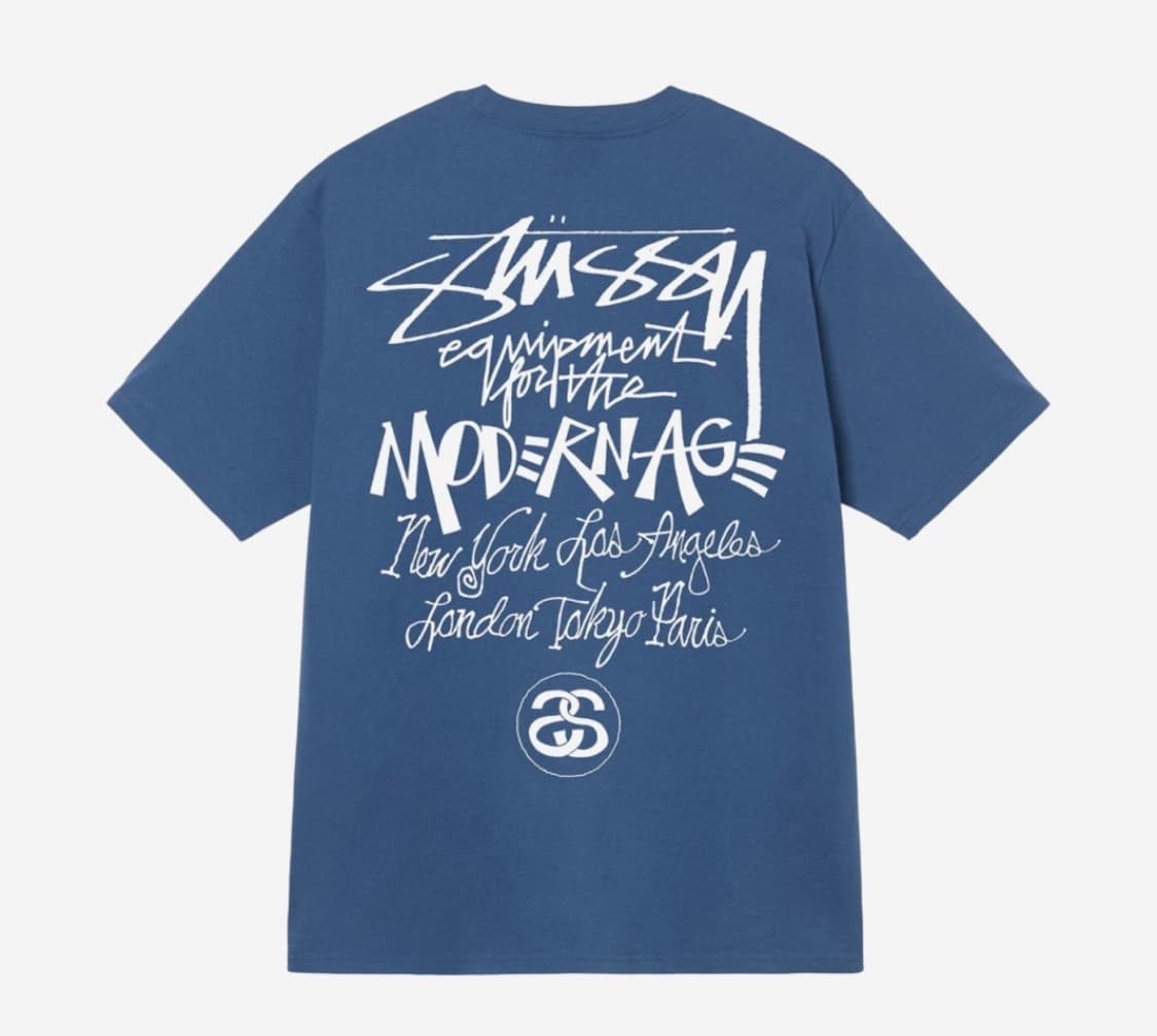 스투시 Stussy Modern Age T-Shirt Midnight 상품이미지1
