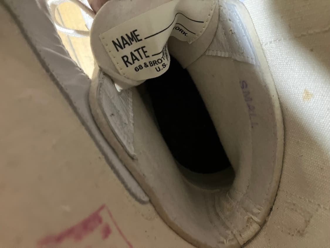 40-50s USAF 미군 ARCTIC 설상 버니 부츠 크림 270 상품이미지7