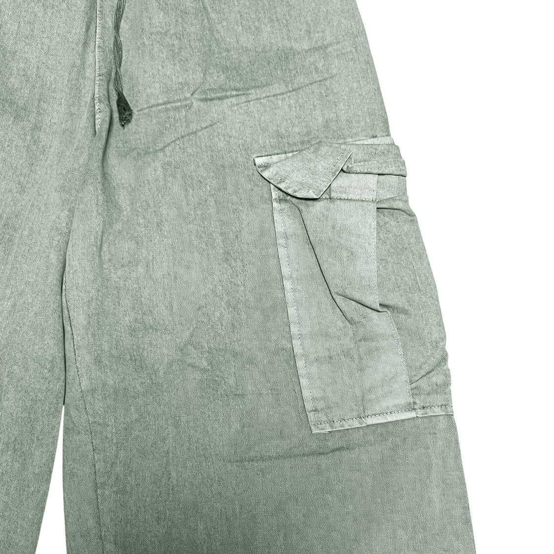 Wide Cargo Pants_Olive Green 상품이미지4
