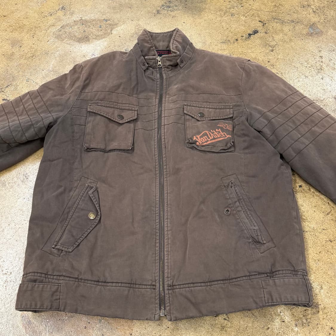 본더치 초코 빈티지 브라운 자켓 100 상품이미지3