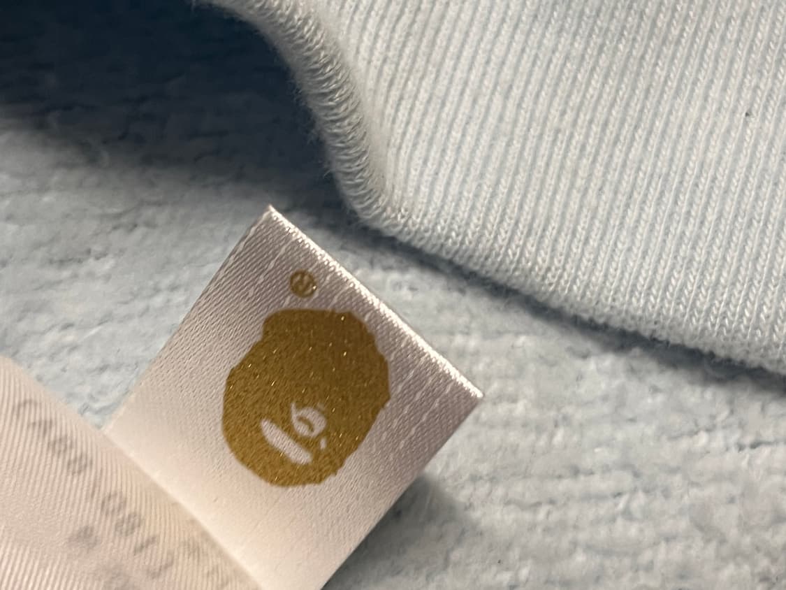 새상품급) 베이프 abc카모 청계 타이거 샤크 후드집업  상품이미지5