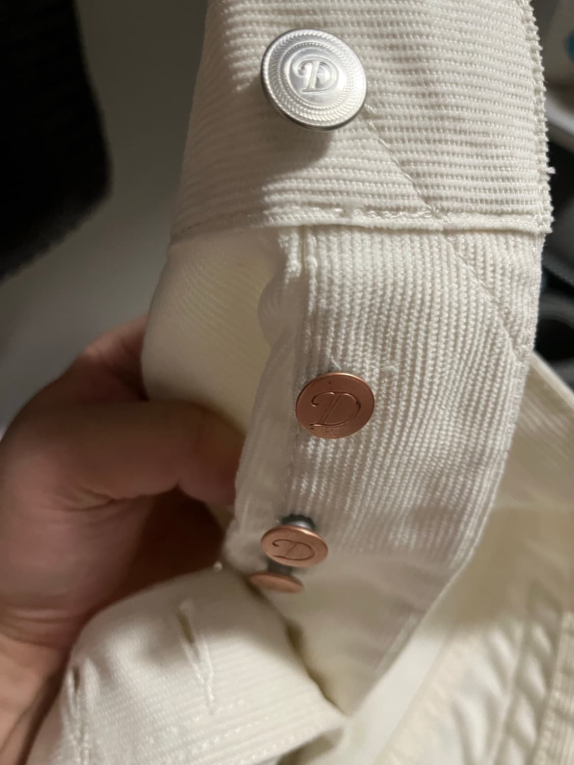 [31]드레익스 에크루 코듀로이 셀비지 데님 상품이미지2