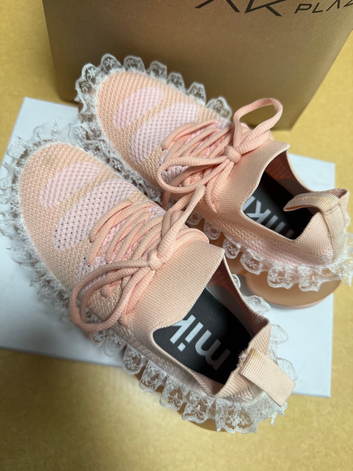 MIKIOSAKBE 레이스 스니커즈 상품이미지7